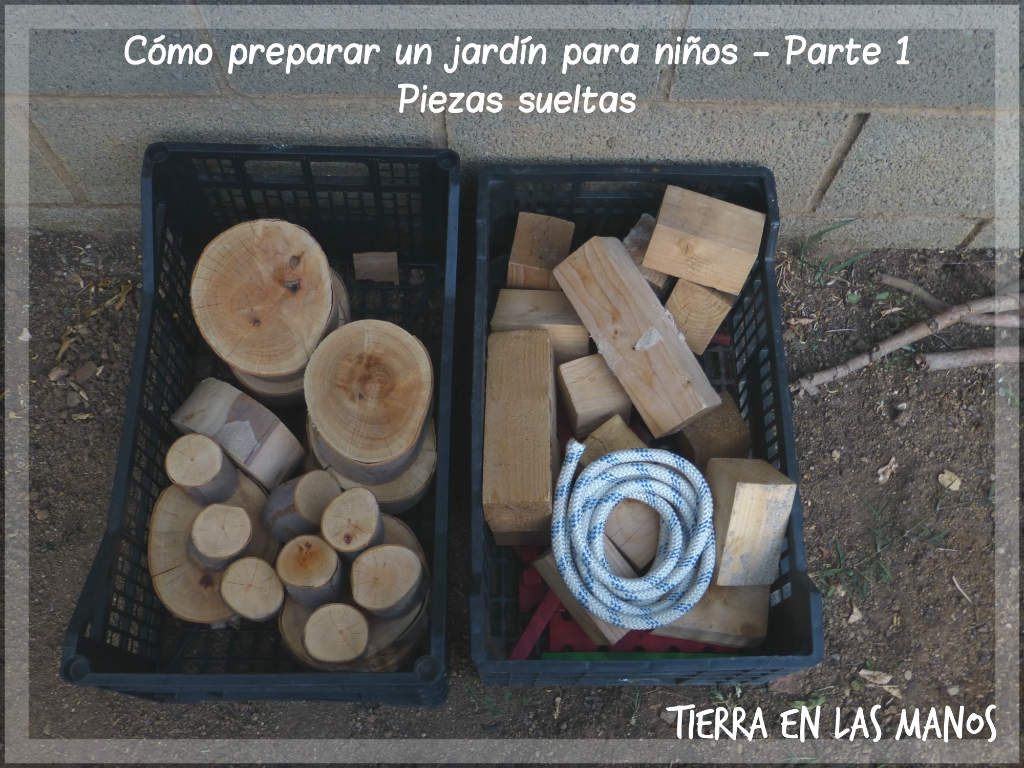 Cómo preparar un jardín para niños (I). Piezas sueltas.