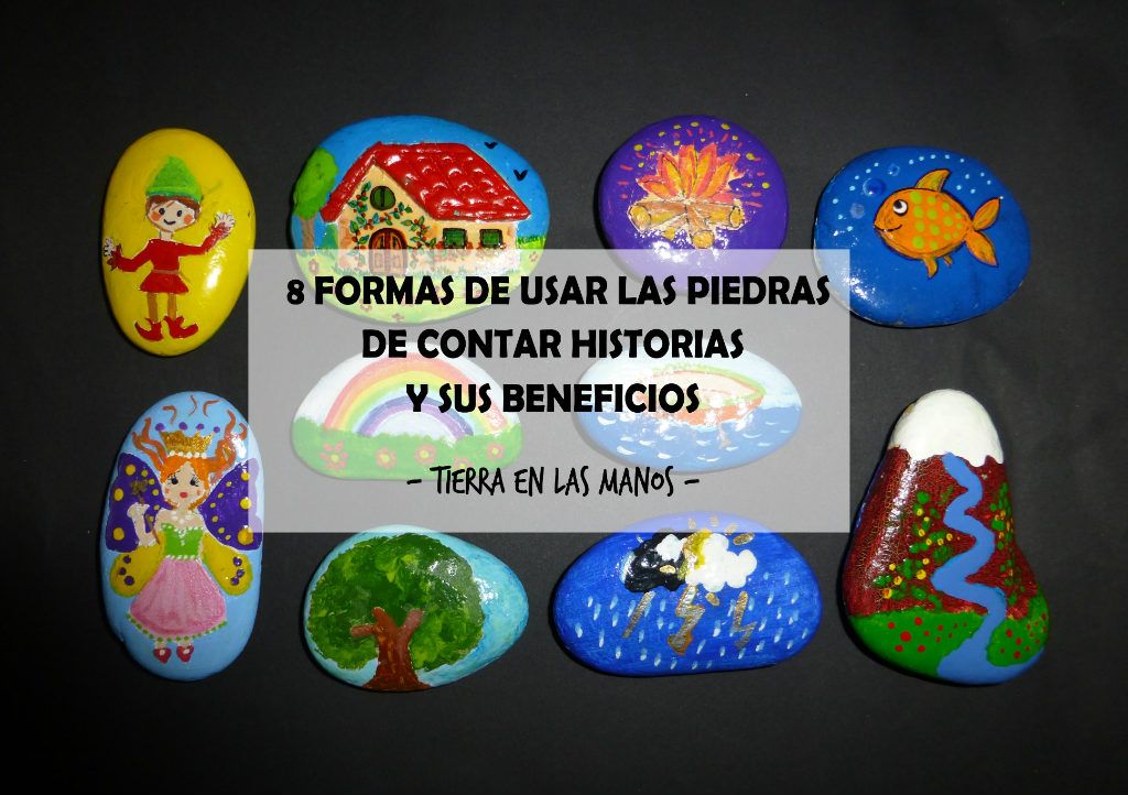 8 formas de usar las piedras de contar historias y sus beneficios