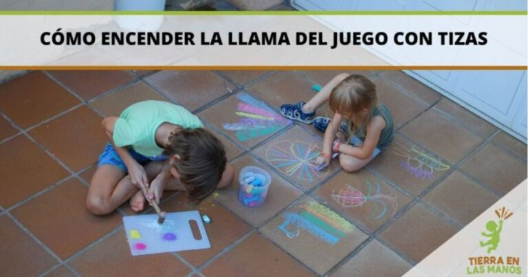 Cómo encender la llama del juego con tizas